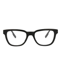 Montblanc Montblanc Mens Square/Rectangle Black Black Transparent Fashion Designer Eyewear