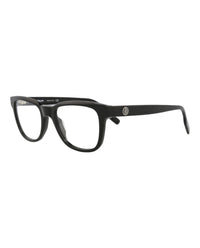 Montblanc Montblanc Mens Square/Rectangle Black Black Transparent Fashion Designer Eyewear