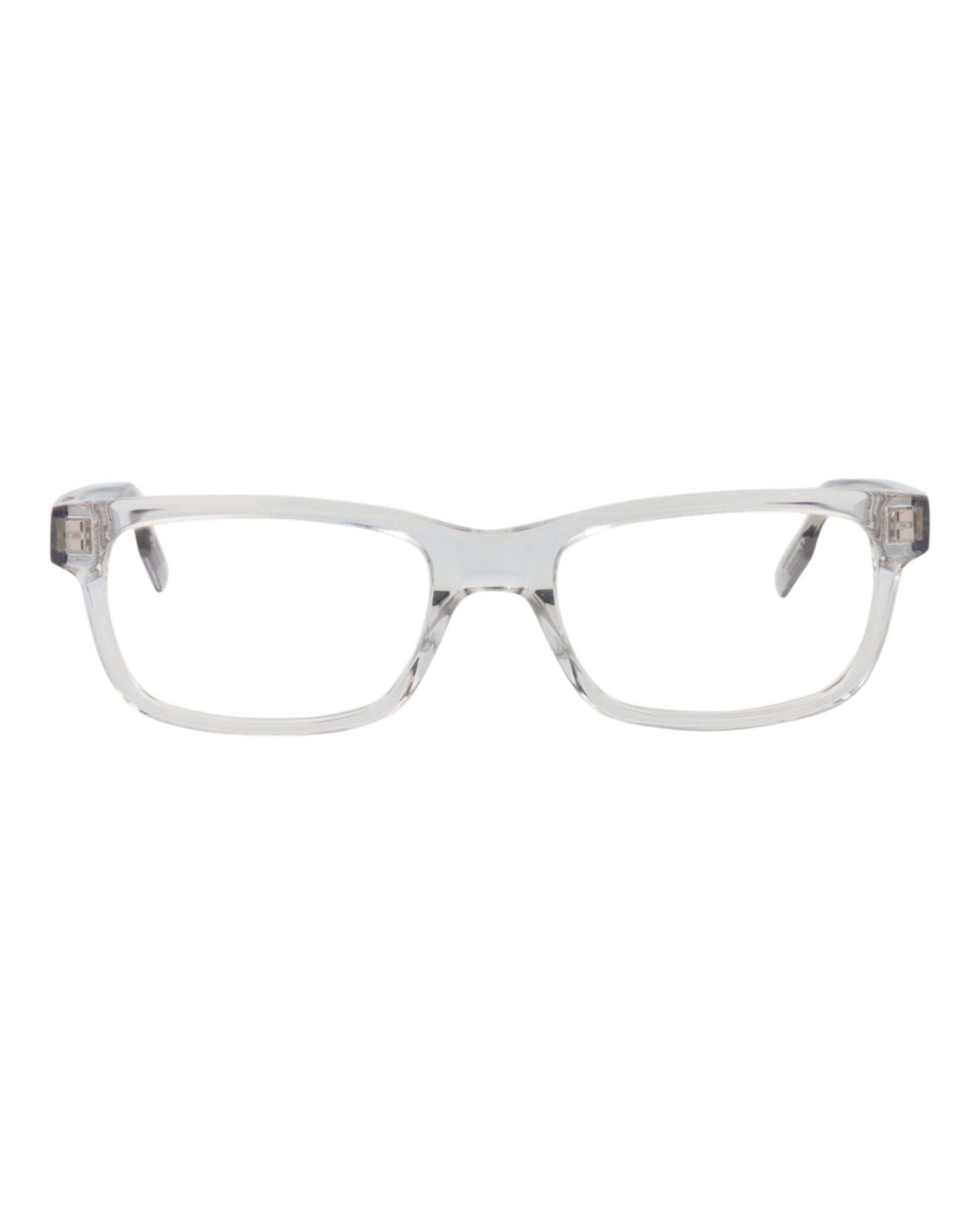 Montblanc Montblanc Mens Square/Rectangle Grey Grey Transparent Fashion Designer Eyewear