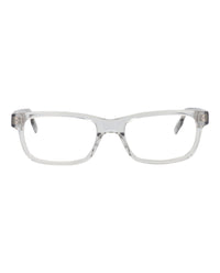 Montblanc Montblanc Mens Square/Rectangle Grey Grey Transparent Fashion Designer Eyewear