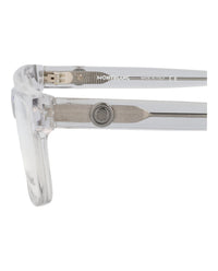 Montblanc Montblanc Mens Square/Rectangle Grey Grey Transparent Fashion Designer Eyewear