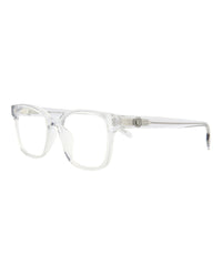 Montblanc Montblanc Mens Square/Rectangle Grey Grey Transparent Fashion Designer Eyewear