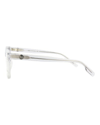 Montblanc Montblanc Mens Square/Rectangle Grey Grey Transparent Fashion Designer Eyewear