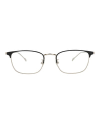 Montblanc Montblanc Mens Square/Rectangle Silver Silver Transparent Fashion Designer Eyewear