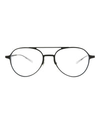 Montblanc Montblanc Mens Aviator Black Black Transparent Fashion Designer Eyewear