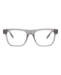 Montblanc Montblanc Mens Square/Rectangle Grey Grey Transparent Fashion Designer Eyewear