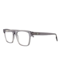Montblanc Montblanc Mens Square/Rectangle Grey Grey Transparent Fashion Designer Eyewear