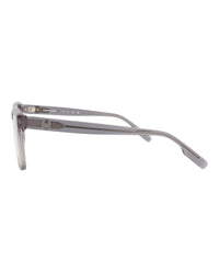 Montblanc Mens Square/Rectangle Grey Grey Transparent Fashion Designer Eyewear
