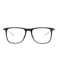 Montblanc Montblanc Mens Square/Rectangle Black Ruthenium Transparent Fashion Designer Eyewear