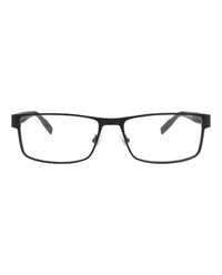 Montblanc Mens Square/Rectangle Black Black Transparent Fashion Designer Eyewear