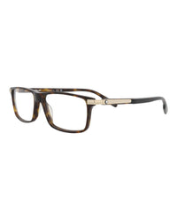 Montblanc Montblanc Mens Square/Rectangle Havana Havana Transparent Fashion Designer Eyewear