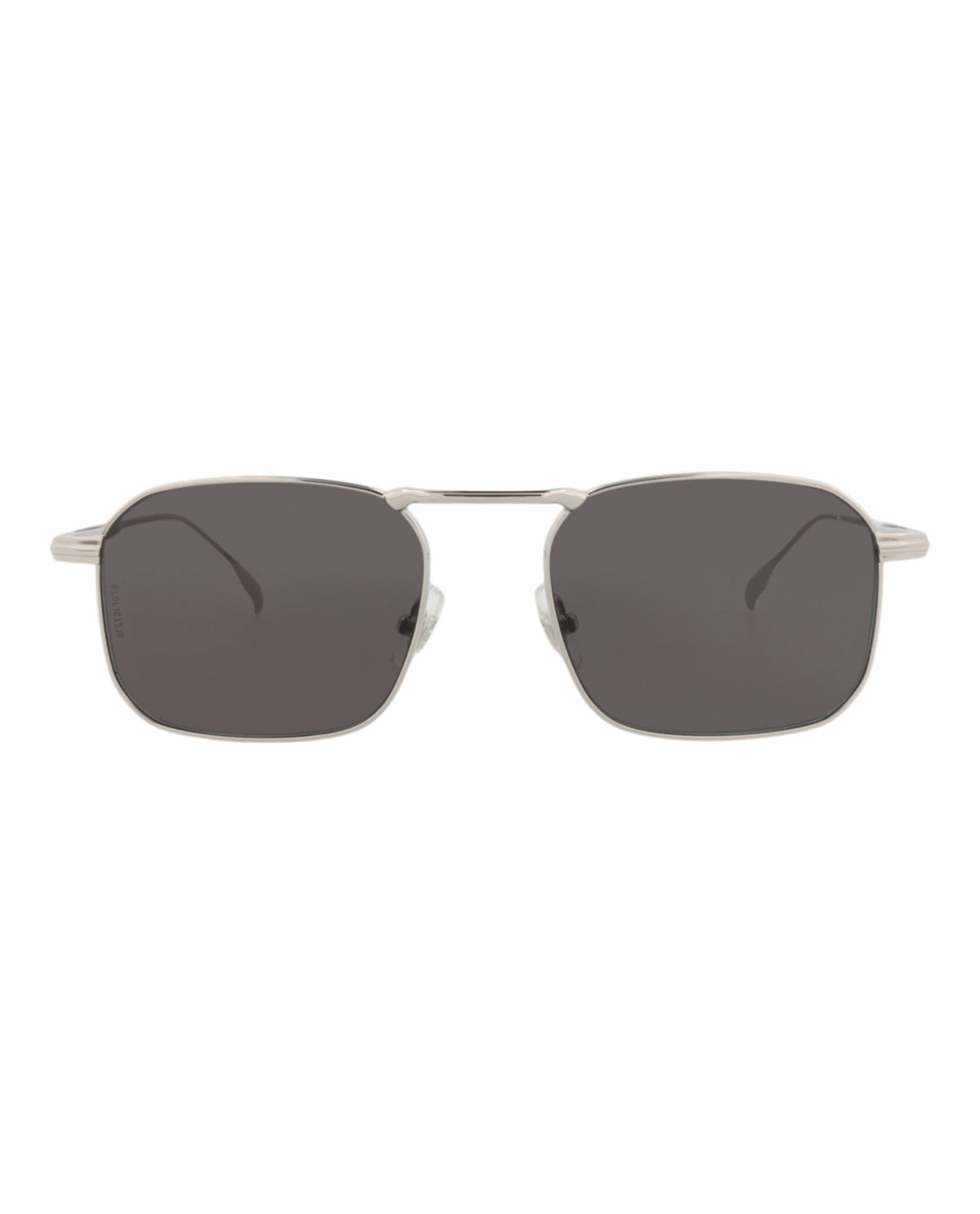 Montblanc Montblanc Mens Square/Rectangle Silver Silver Grey Fashion Designer Eyewear