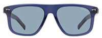 Montblanc Oversize Sunglasses MB0227S 003 Transparent Blue 55mm