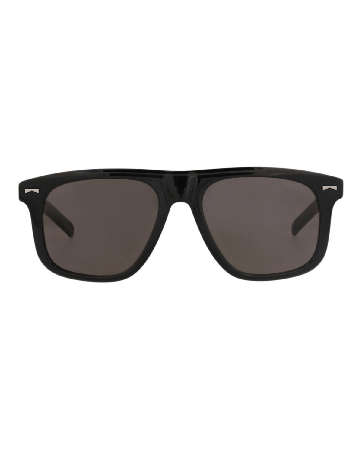 Montblanc Montblanc Mens Square/Rectangle Black Black Grey Fashion Designer Eyewear