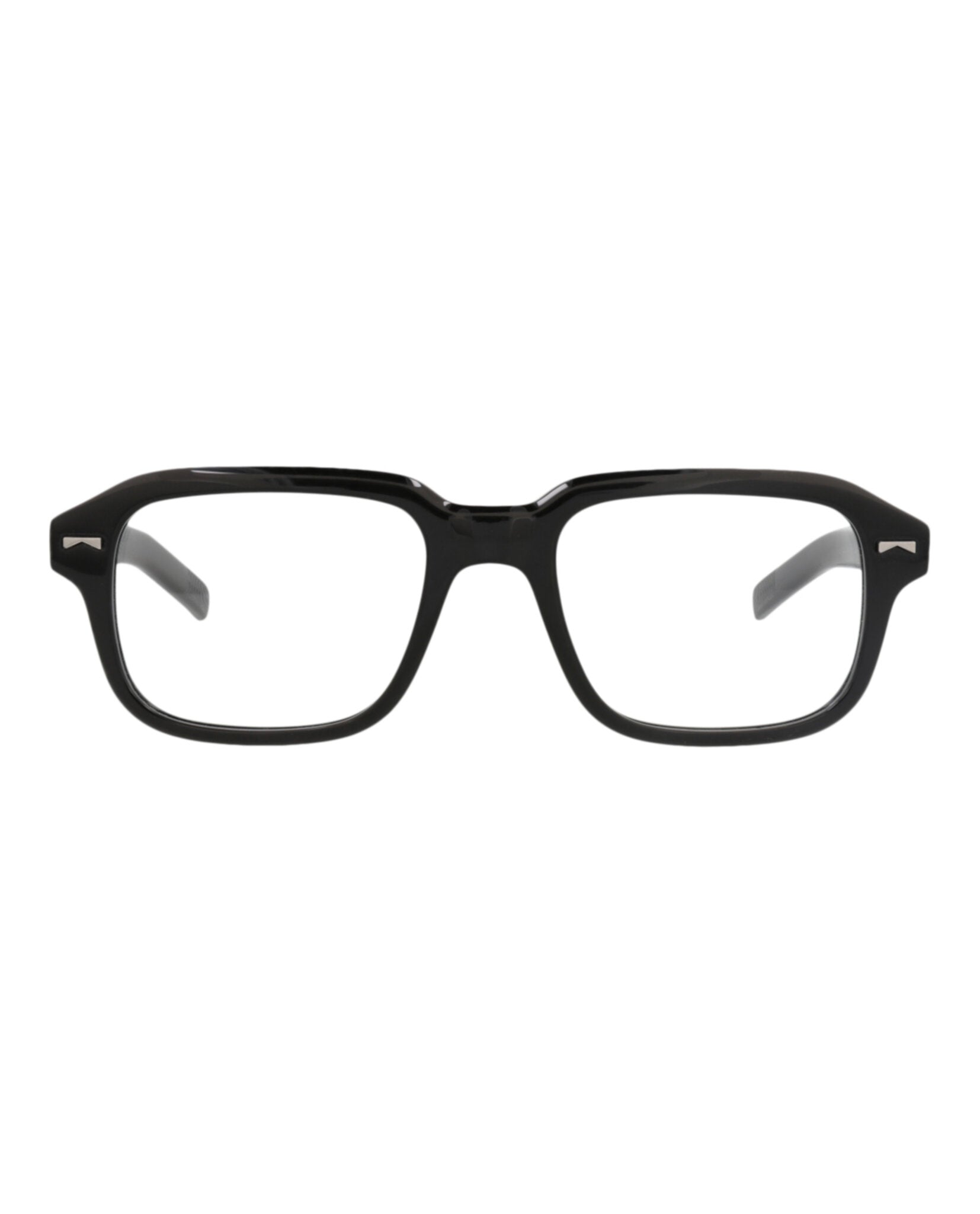 Montblanc Montblanc Mens Square/Rectangle Black Black Transparent Fashion Designer Eyewear
