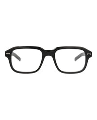 Montblanc Montblanc Mens Square/Rectangle Black Black Transparent Fashion Designer Eyewear