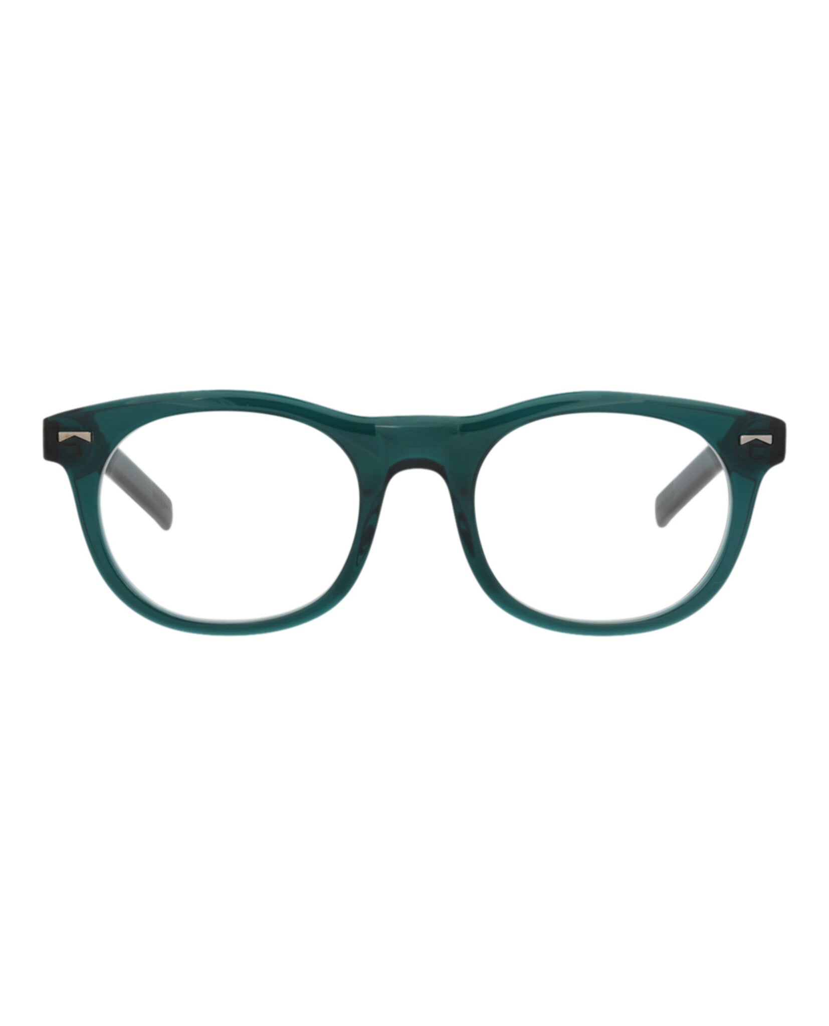Montblanc Montblanc Mens Round/Oval Green Green Transparent Fashion Designer Eyewear