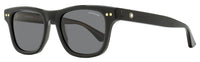 Montblanc Soft Rectangular Sunglasses MB0254S 001 Black 53mm Black