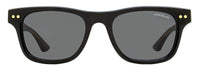 Montblanc Soft Rectangular Sunglasses MB0254S 001 Black 53mm