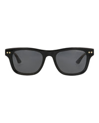 Montblanc Montblanc Mens Square/Rectangle Black Black Smoke Fashion Designer Eyewear