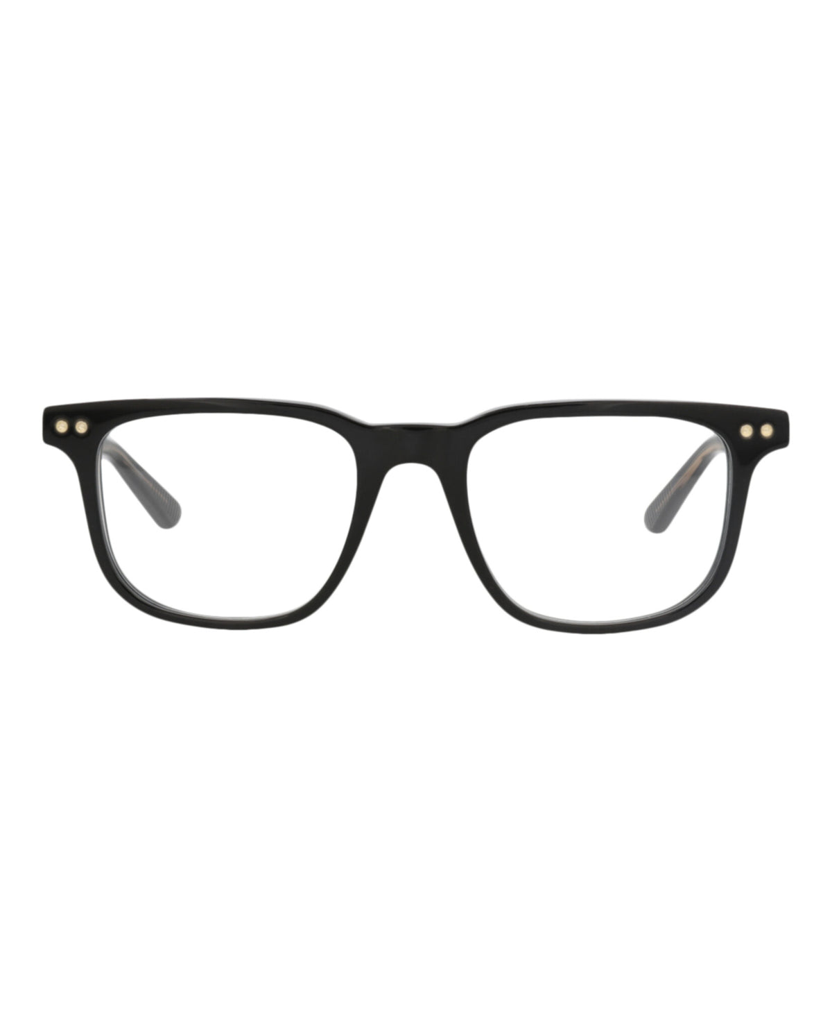 Montblanc Mens Square/Rectangle Black Black Transparent Fashion Designer Eyewear