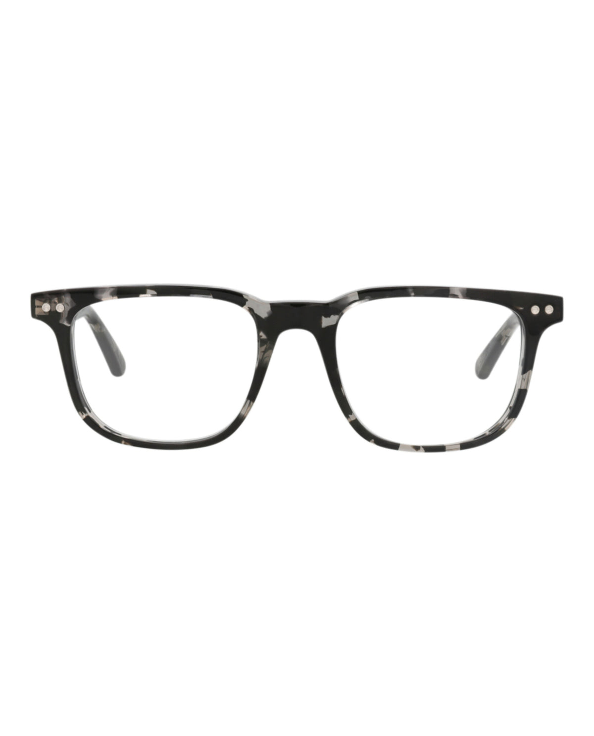 Montblanc Mens Square/Rectangle Black Black Transparent Fashion Designer Eyewear