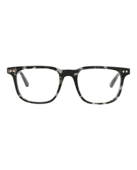 Montblanc Mens Square/Rectangle Black Black Transparent Fashion Designer Eyewear