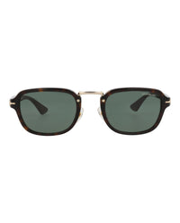 Montblanc Montblanc Mens Square/Rectangle Havana Havana Green Fashion Designer Eyewear