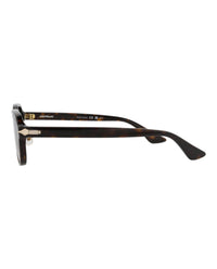 Montblanc Montblanc Mens Square/Rectangle Havana Havana Green Fashion Designer Eyewear