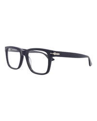 Montblanc Mens Square/Rectangle Blue Blue Transparent Fashion Designer Eyewear