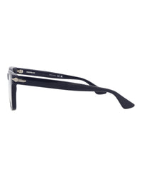 Montblanc Mens Square/Rectangle Blue Blue Transparent Fashion Designer Eyewear