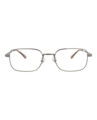 Montblanc Mens Square/Rectangle Ruthenium Ruthenium Transparent Fashion Designer Eyewear