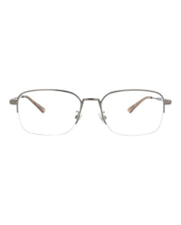 Montblanc Montblanc Mens Square/Rectangle Ruthenium Ruthenium Transparent Fashion Designer Eyewear