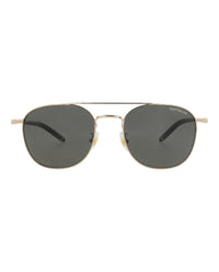 Montblanc Montblanc Mens Aviator Gold Black Grey Fashion Designer Eyewear