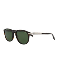 Montblanc Montblanc Mens Round/Oval Havana Havana Green Fashion Designer Eyewear