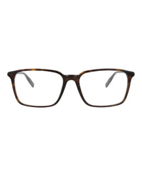 Montblanc Mens Square/Rectangle Havana Havana Transparent Fashion Designer Eyewear