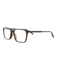 Montblanc Mens Square/Rectangle Havana Havana Transparent Fashion Designer Eyewear
