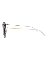 Montblanc Montblanc Mens Round/Oval Black Gold Grey Fashion Designer Eyewear