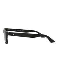 Montblanc Montblanc Mens Square/Rectangle Black Black Grey Fashion Designer Eyewear