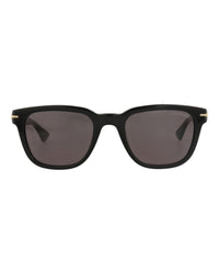Montblanc Montblanc Mens Square/Rectangle Black Black Grey Fashion Designer Eyewear