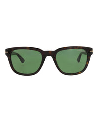 Montblanc Montblanc Mens Square/Rectangle Havana Havana Green Fashion Designer Eyewear
