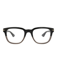 Montblanc Montblanc Mens Square/Rectangle Black Black Transparent Fashion Designer Eyewear