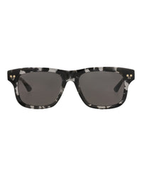 Montblanc Mens Square/Rectangle Black Black Grey Fashion Designer Eyewear
