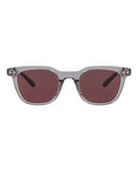 Montblanc Montblanc Mens Round/Oval Grey Grey Violet Fashion Designer Eyewear