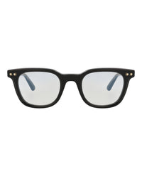 Montblanc Montblanc Mens Round/Oval Black Black Transparent Fashion Designer Eyewear