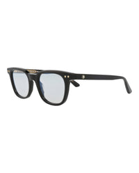 Montblanc Montblanc Mens Round/Oval Black Black Transparent Fashion Designer Eyewear