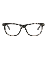 Montblanc Mens Square/Rectangle Black Black Transparent Fashion Designer Eyewear