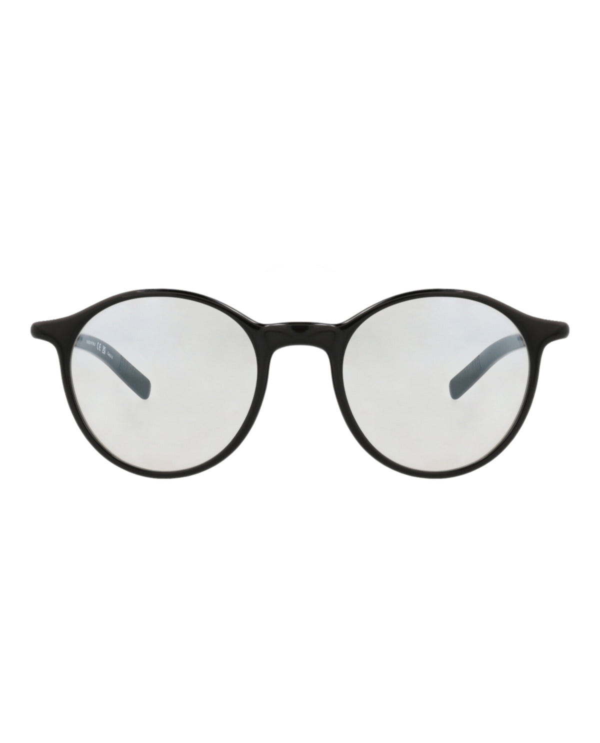 Montblanc Montblanc Mens Round/Oval Black Black Transparent Fashion Designer Eyewear