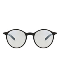 Montblanc Montblanc Mens Round/Oval Black Black Transparent Fashion Designer Eyewear