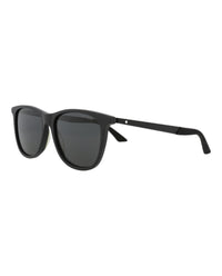 Montblanc Mens Square/Rectangle Black Black Smoke Fashion Designer Eyewear
